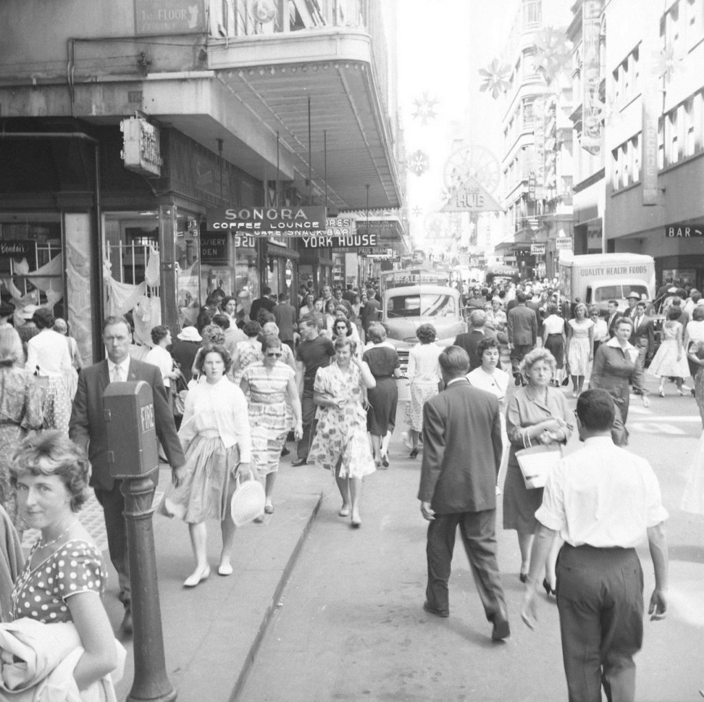 Book B Negative B85 – Intersection of Little Collins Street and The Causeway