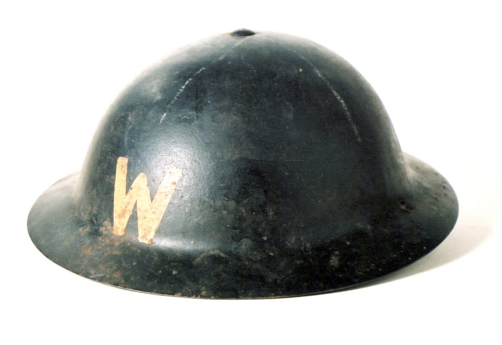 WWII Warden’s helmet