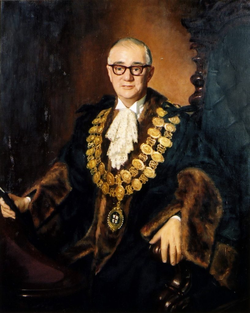 Portrait of Sir Frank Selleck (Lord Mayor 1954-57)