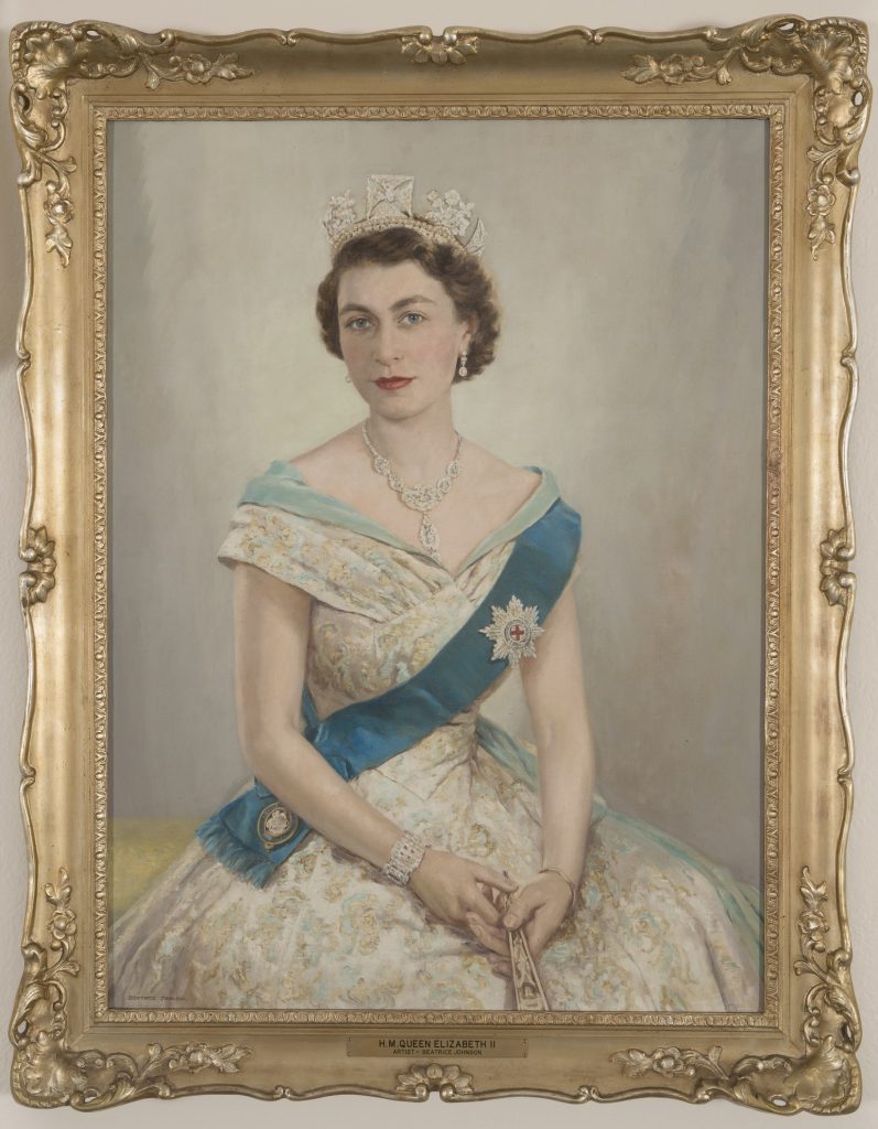 Portrait of HRH Queen Elizabeth II