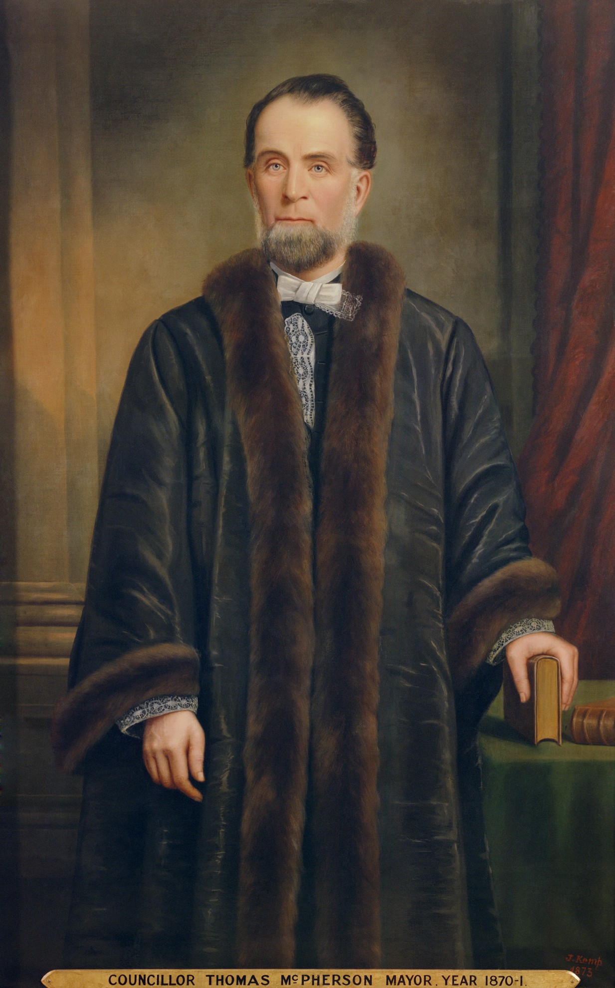 Portrait of Cr Thomas McPherson (Mayor 1870-71) - City Collection