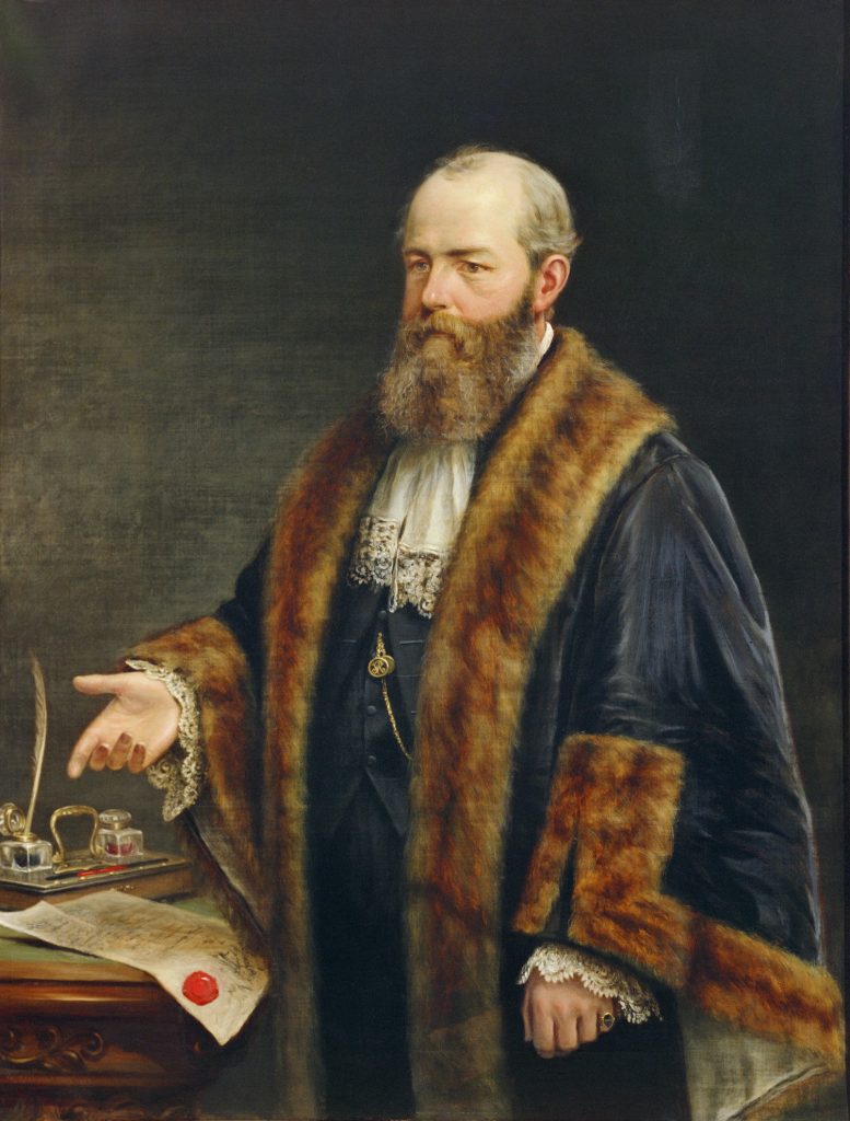 Portrait of Cornelius Job Ham (Mayor 1881-82)