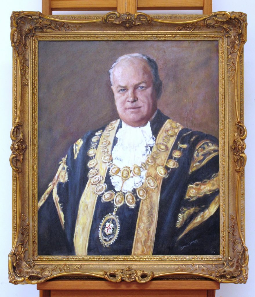 Portrait of Edward Wallace Best (Lord Mayor 1969–71)