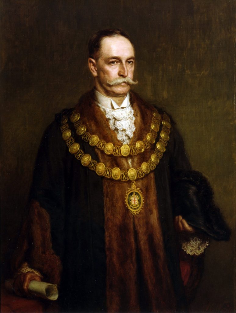 Portrait of James Burston (Lord Mayor Lieutenant 1908-10)