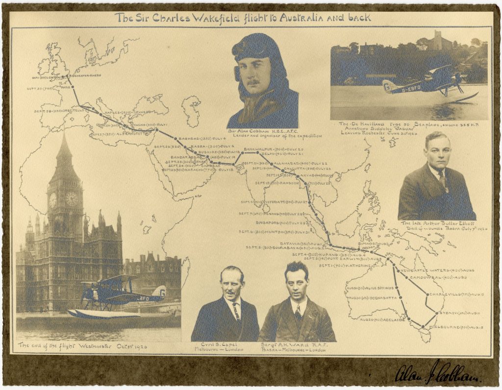 Souvenir booklet from Sir Charles Wakefield;s flight to Australia and back image 1087645-2