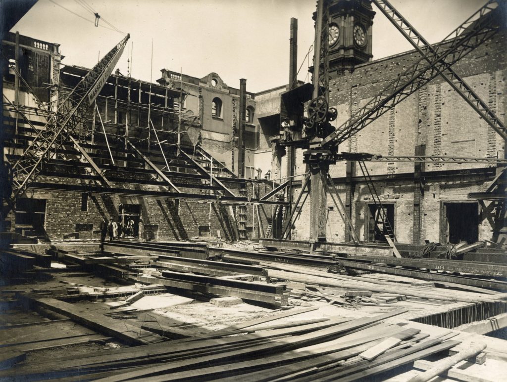 Image showing reconstruction of the main hall of Melbourne Town Hall