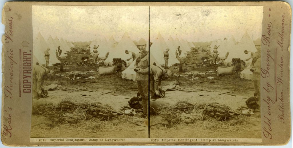 2379. Imperial Contingent. Camp at Langwarrin.