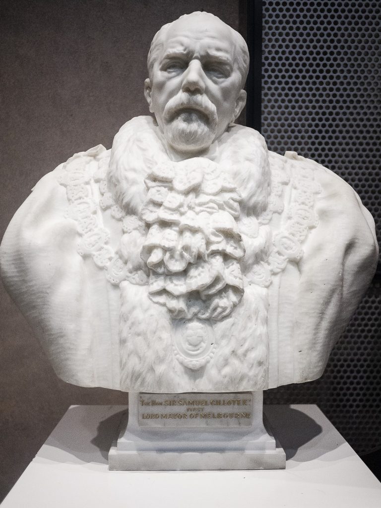 Bust, Sir Samuel Gillott