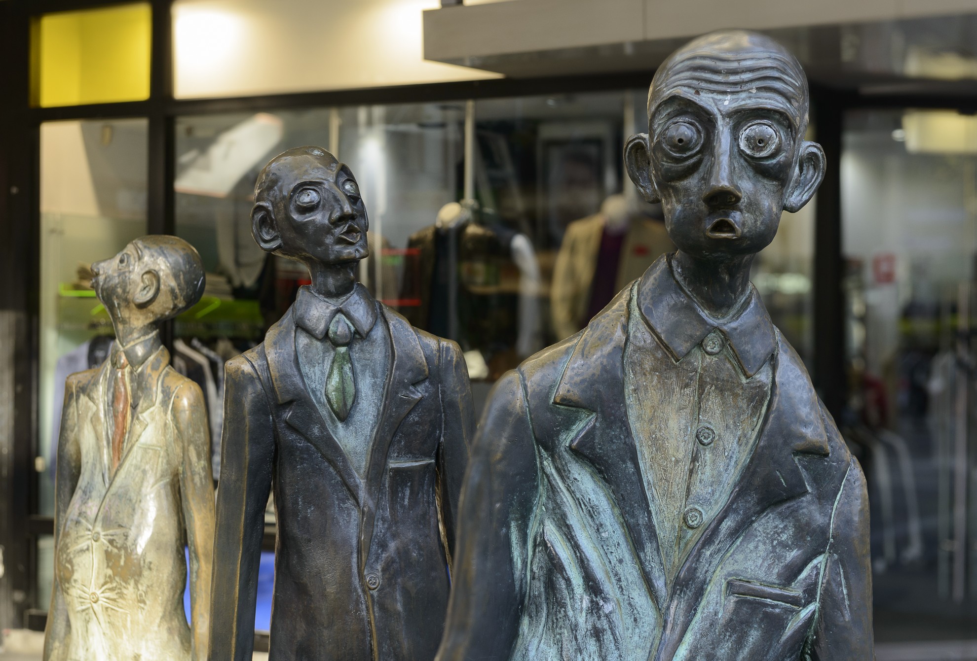 Three Businessmen Who Brought Their Own Lunch Batman, Swanston & Hoddle City Collection