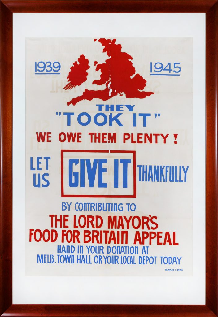 Poster, Food for Britain Appeal