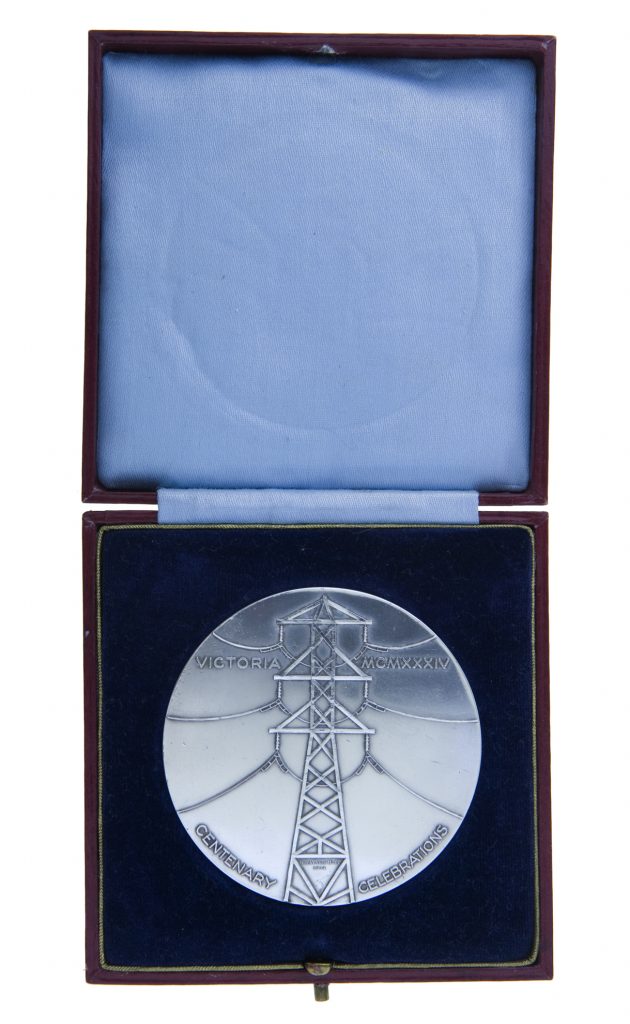 Medal, Victoria Centenary Celebrations