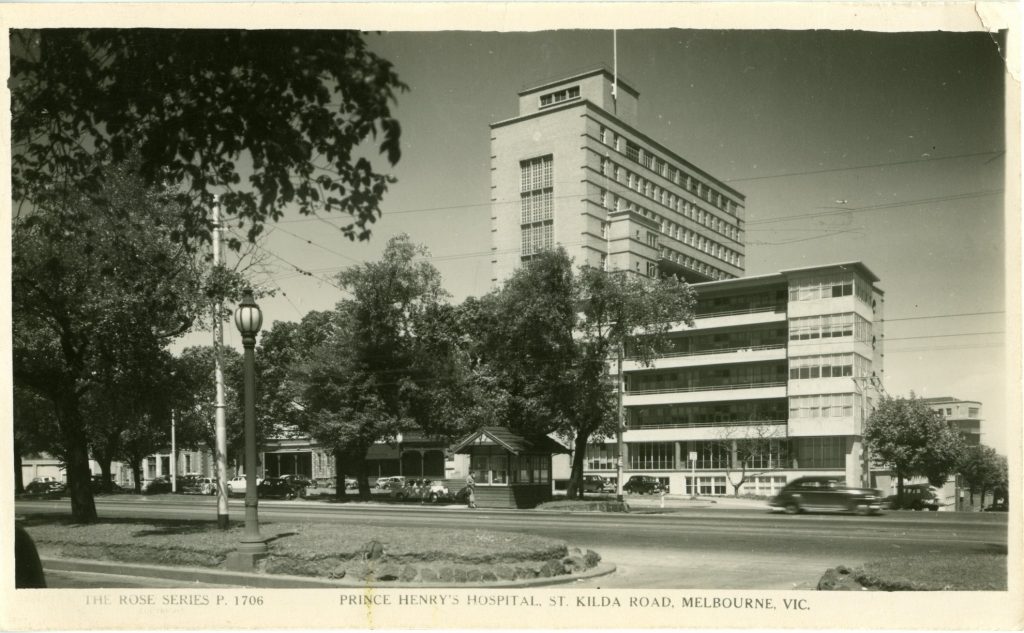 Prince Henry’s Hospital, St Kilda Road, Melbourne