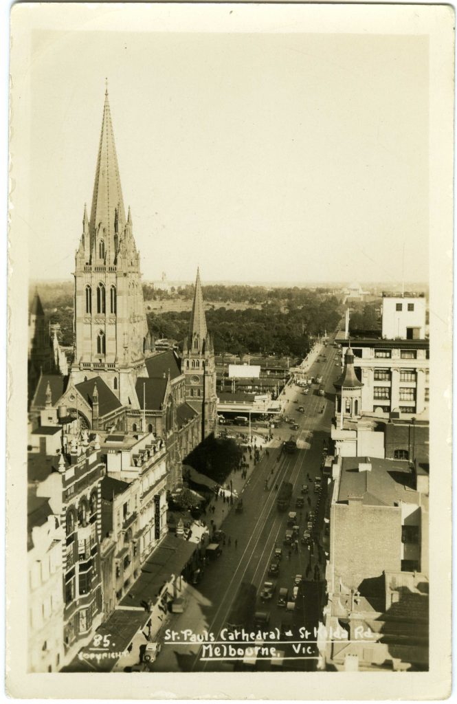 St Paul’s Cathedral & St Kilda Road, Melbourne