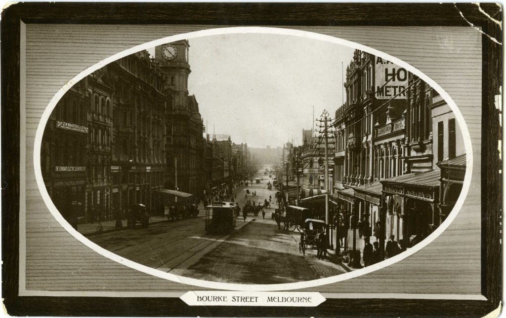 Bourke Street, Melbourne (looking east)