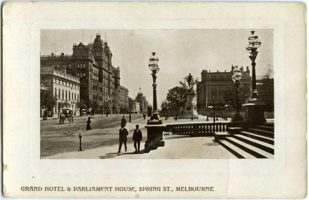 Grand Hotel & Parliament House, Spring  St, Melbourne