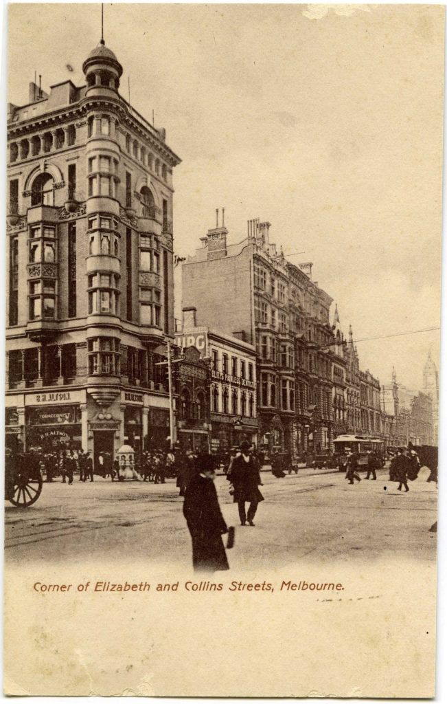 Corner of Elizabeth and Collins Streets, Melbourne