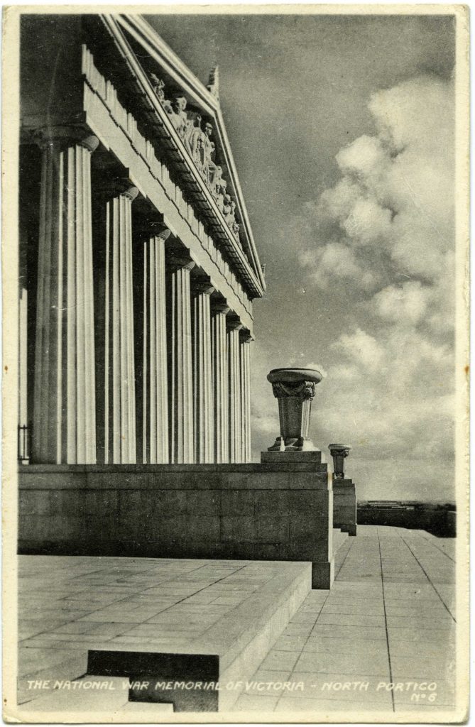 The National War Memorial of Victoria – North Portico