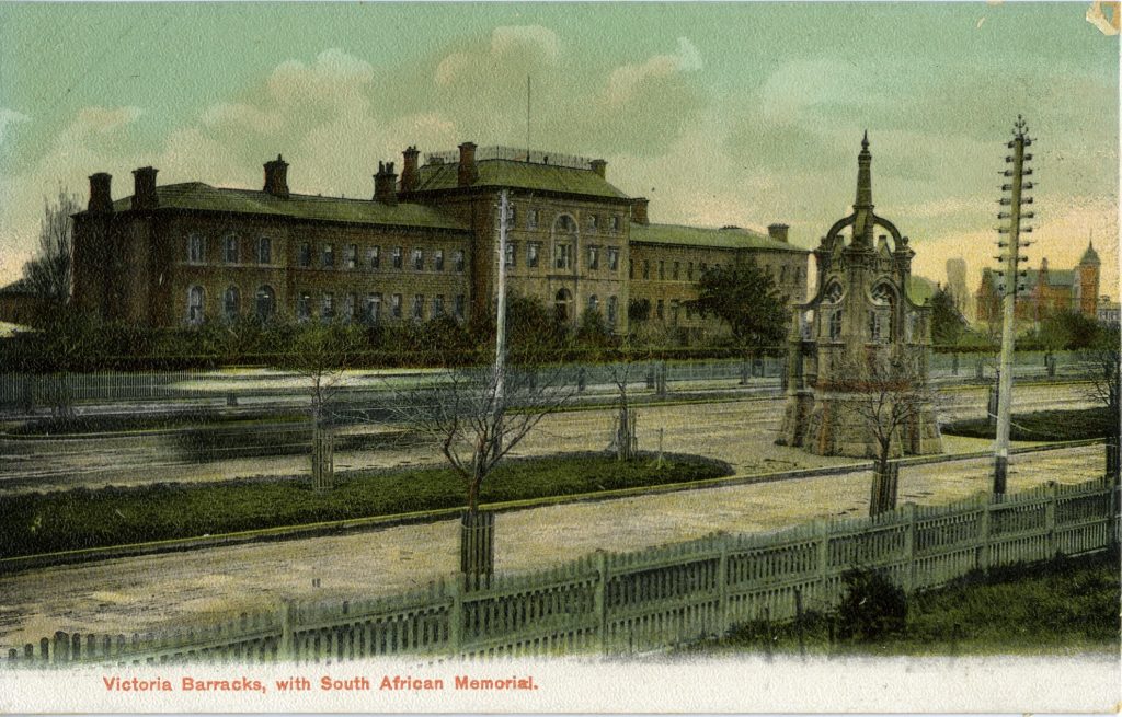 Victoria Barracks, with South African Memorial