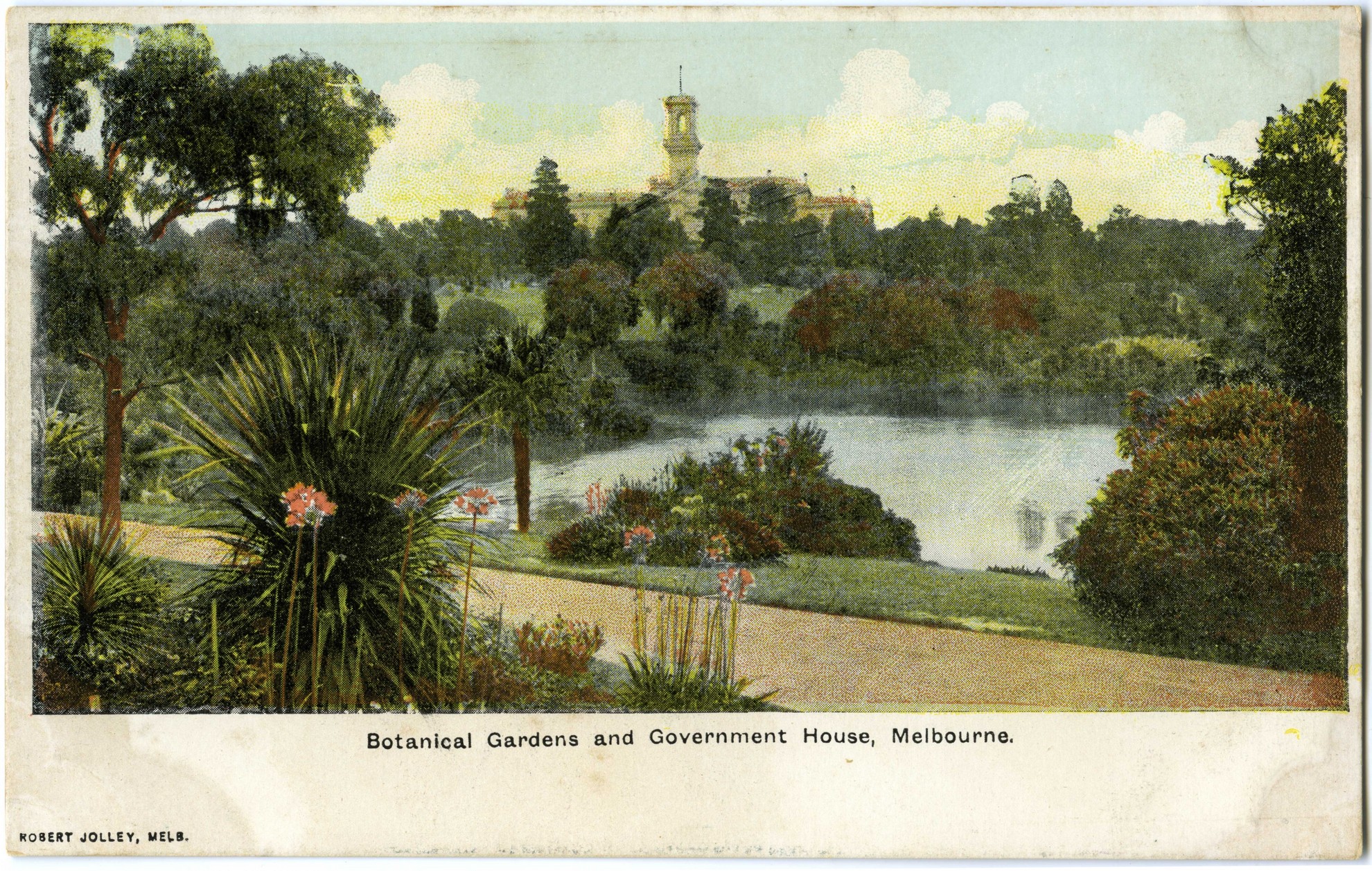 Botanical Gardens and Government House, Melbourne City Collection