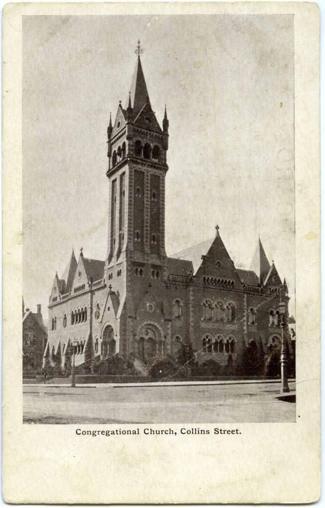 Congregational Church, Collins Street