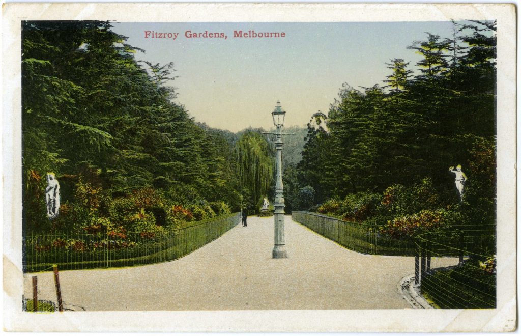 Fitzroy Gardens view