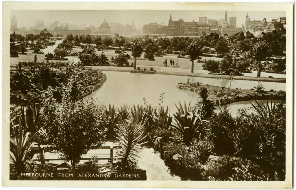 Melbourne from Alexandra Gardens