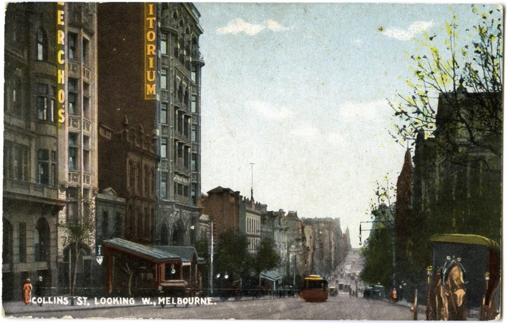 Collins St, Looking W., Melbourne