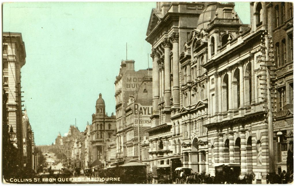 Collins St From Queen St, Melbourne