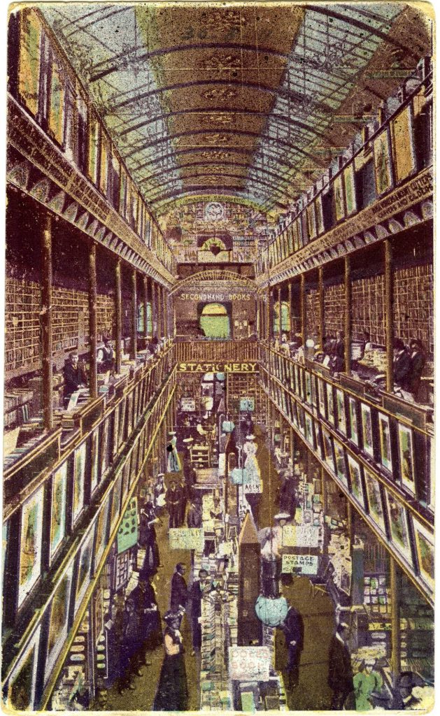 Interior of Coles Book Arcade
