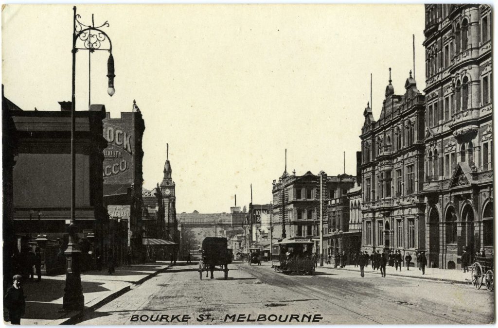 Bourke Street from William Street