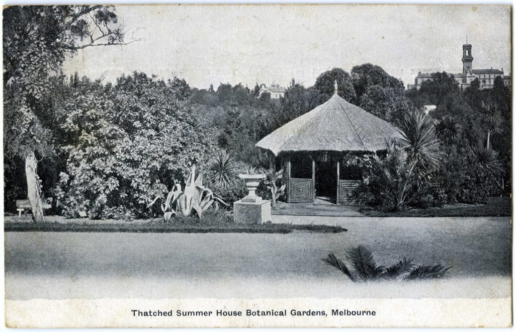 Thatched Summer House, Botanical Gardens, Melbourne