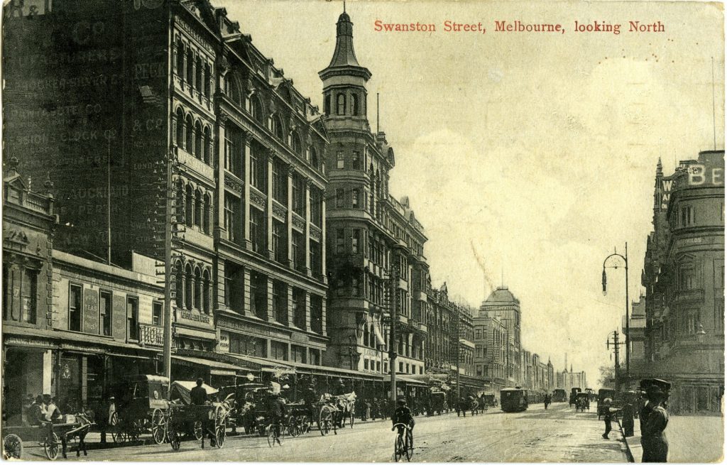Swanston Street, Melbourne (looking North)
