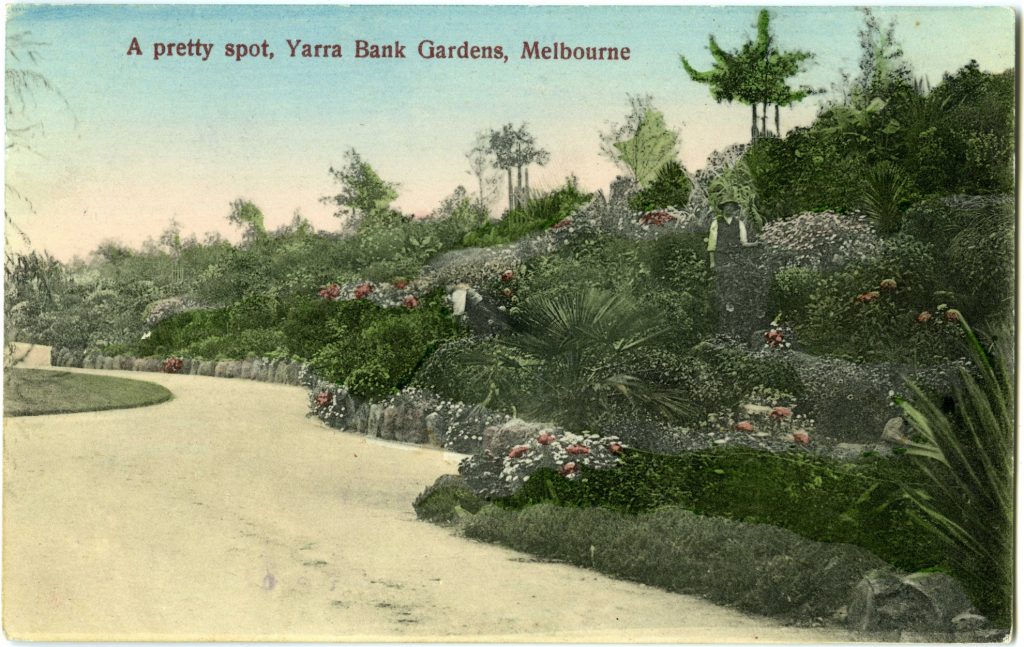 A pretty spot, Yarra Bank Gardens Melbourne