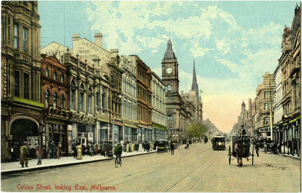 Collins Street, Melbourne (looking east)