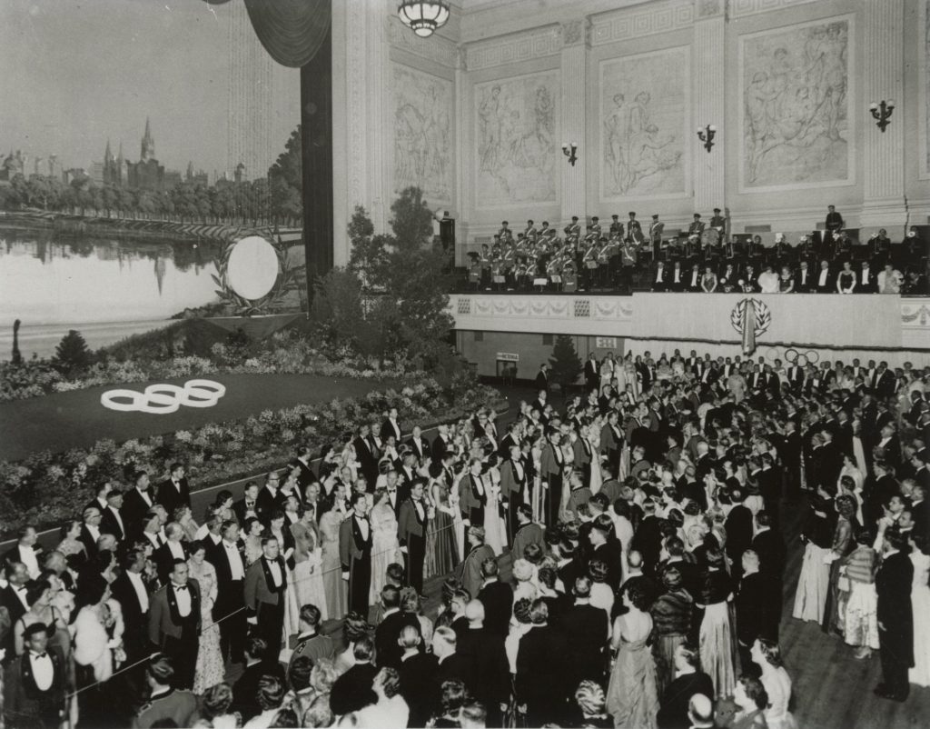 Olympic Ball at Melbourne Town Hall