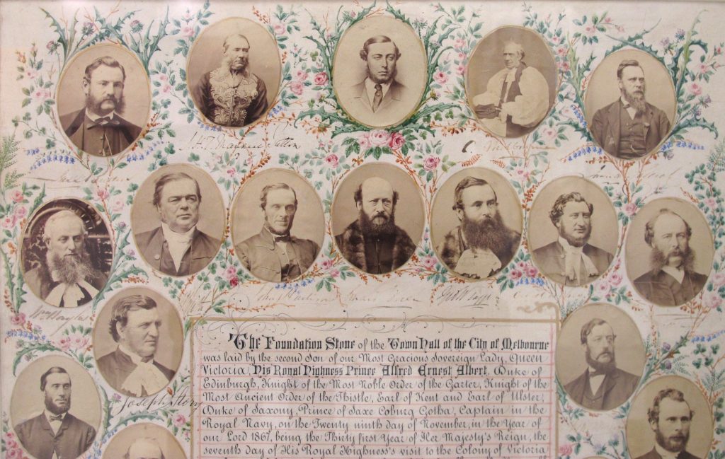 Melbourne Town Hall Laying of the Foundation Stone image 1091161-3