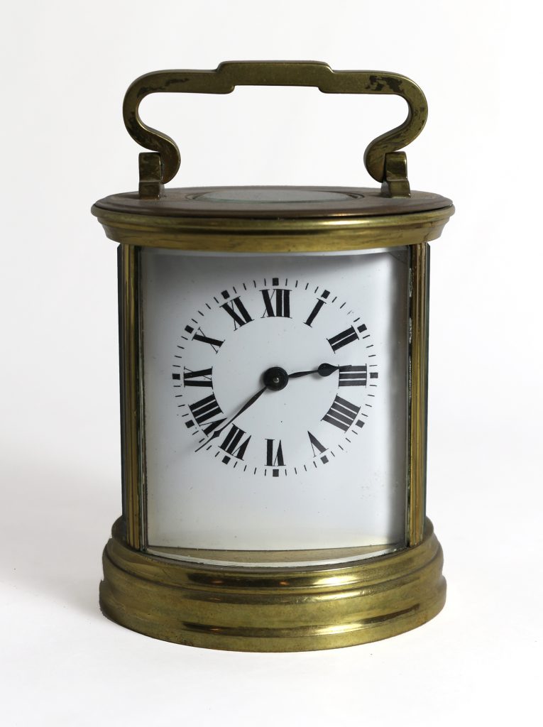 Brass carriage clock