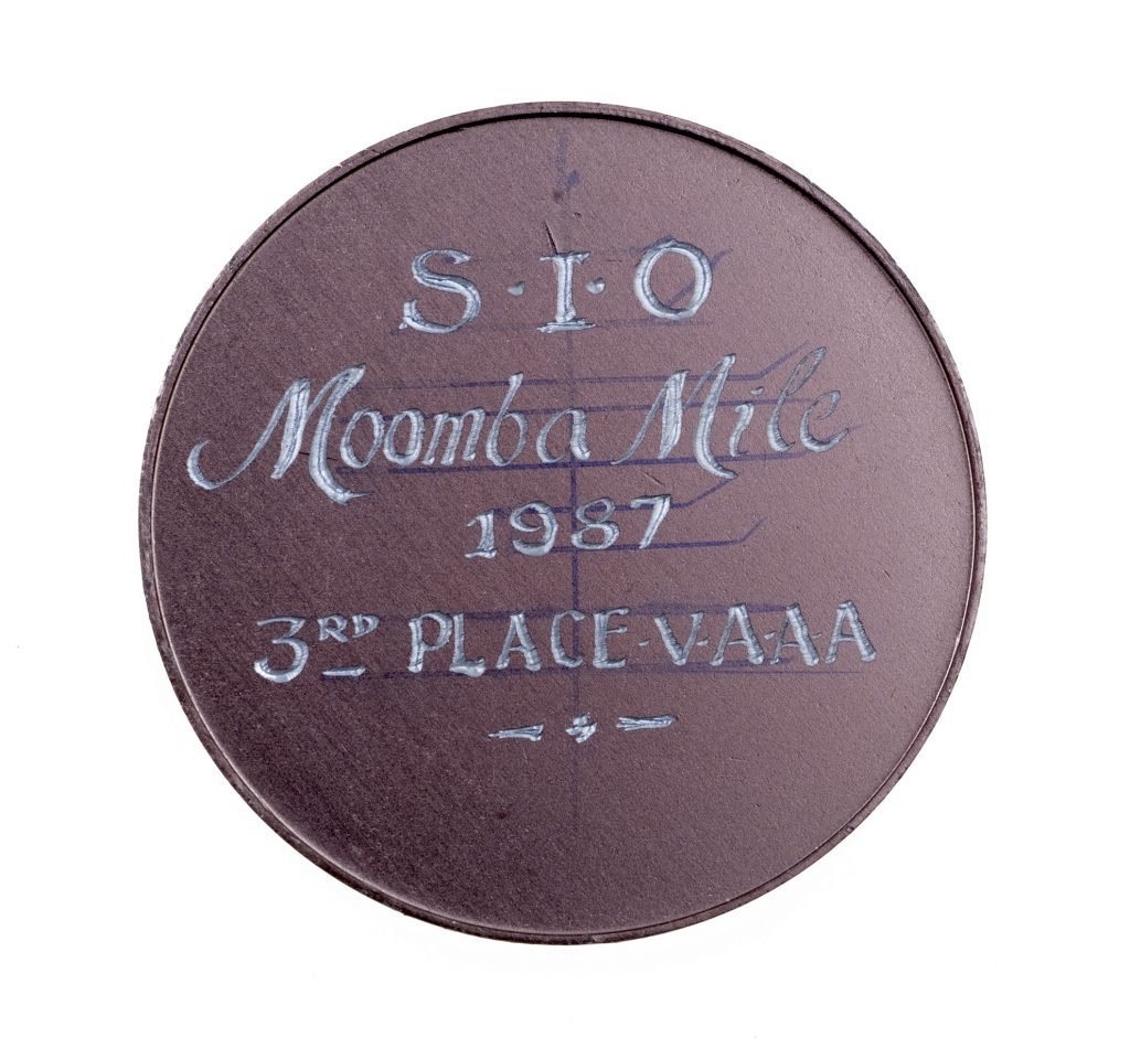 Moomba medal image 1091837-2