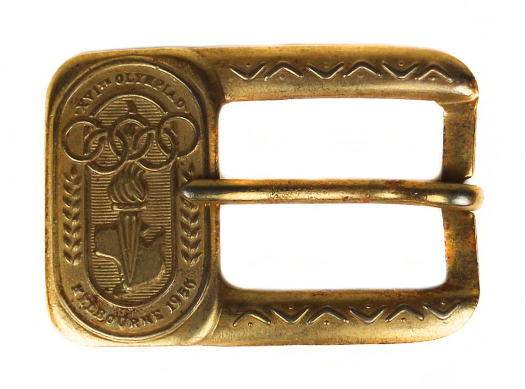 Buckle, 1956 Melbourne Olympics