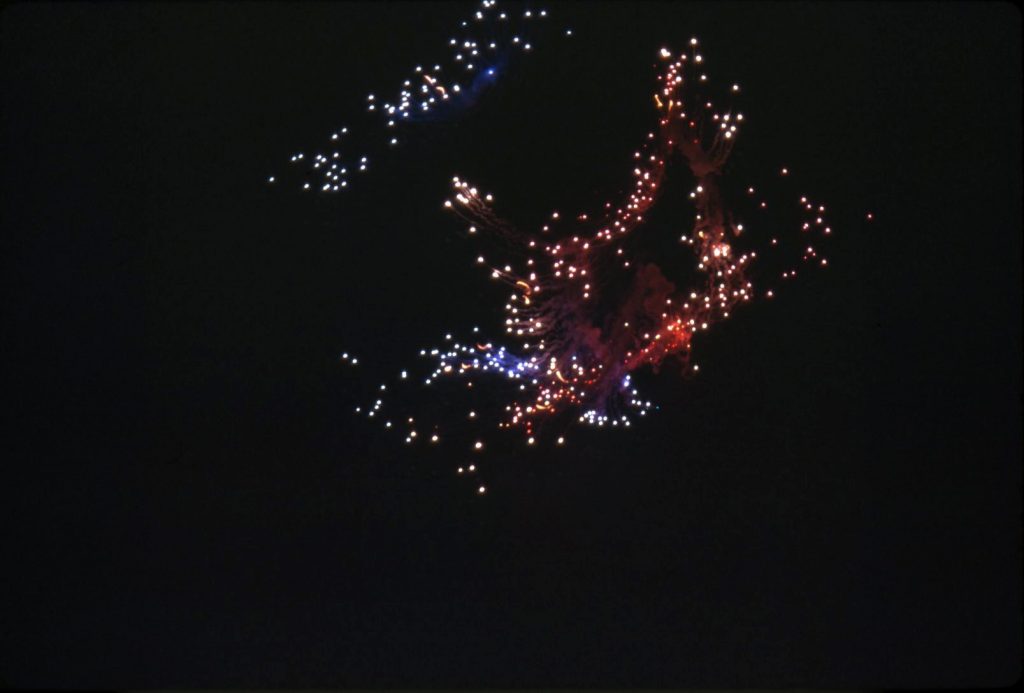 Fireworks Display on Yarra River C