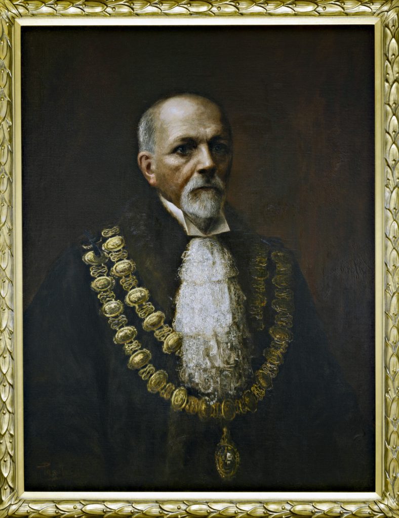 Portrait of Sir Samuel Gillott (Mayor 1900-02, Lord Mayor 1902-03)