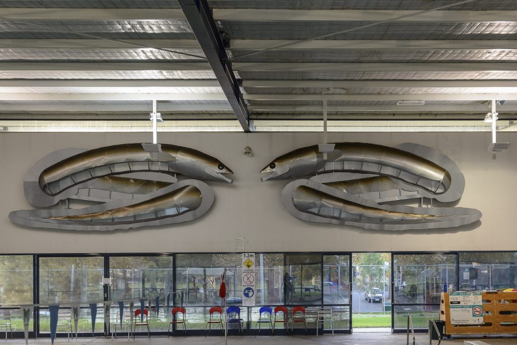 Commonwealth Games Aquatic Sculptures – Eels