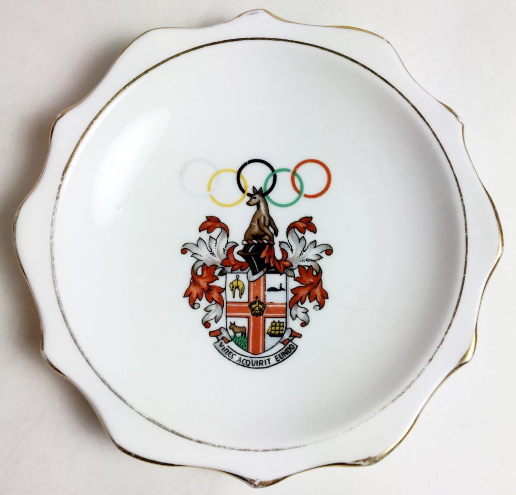 Dish, 1956 Olympic Games