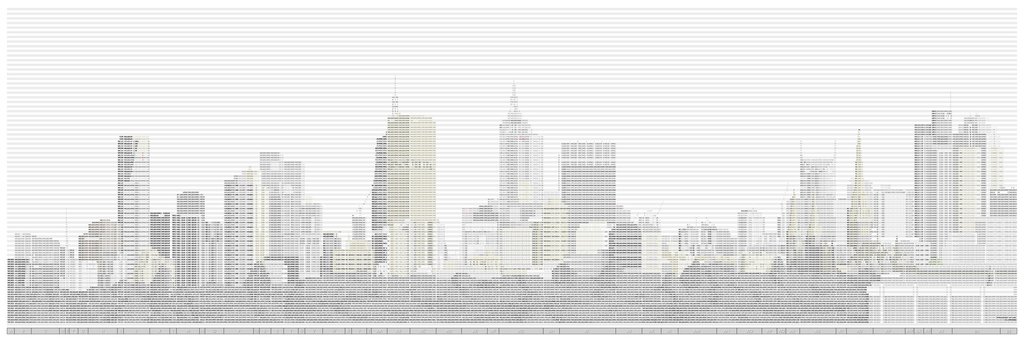 Melbourne Spreadsheet Skyline