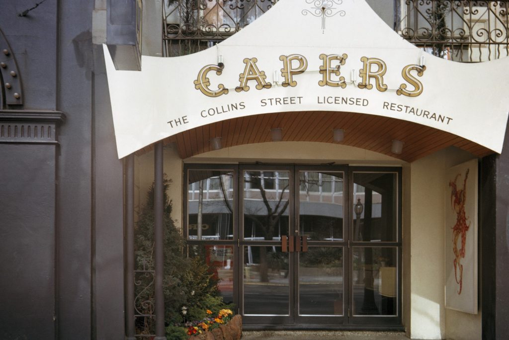 Capers Restaurant, Collins Street