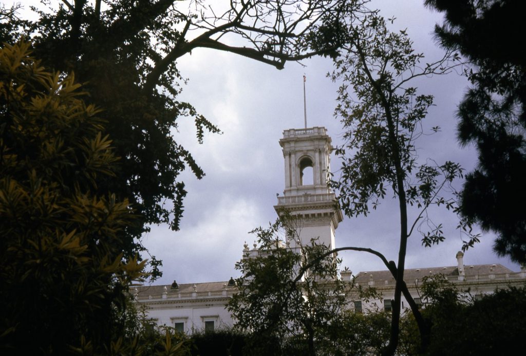 Government House in the grounds of the Botanic Gardens