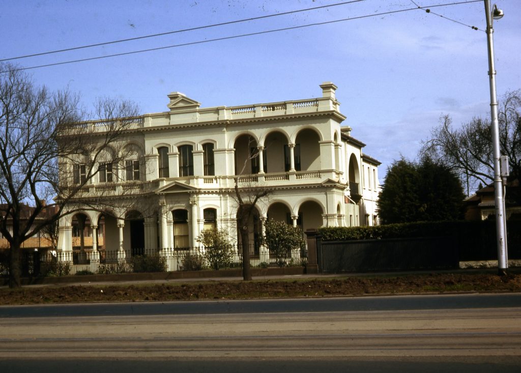 Victorian terrace, St Kilda Road