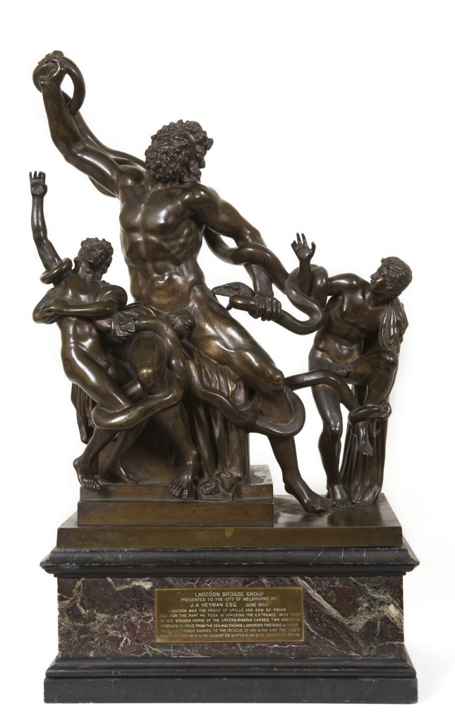 Laocoon Bronze group