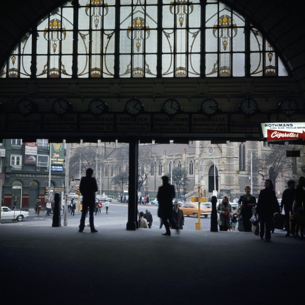 Flinders Street Silhouette