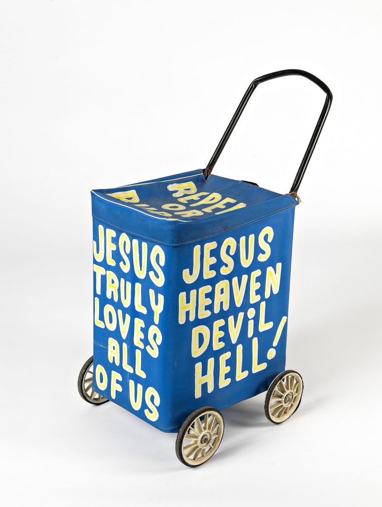 Jesus trolley 1 (dark blue)
